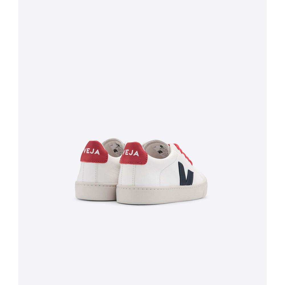 Veja ESPLAR LACES CHROMEFREE Sko Barn White/Black/Red | NO 732OKI